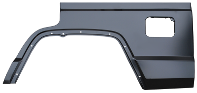 Nor/AM Auto Body Parts - 84-'01 JEEP CHEROKEE 4 DOOR REAR QUARTER PANEL SECTION, DRIVER,S SIDE