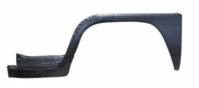 Nor/AM Auto Body Parts - 68-'72 VW BUS FRONT FENDER, DRIVER'S SIDE