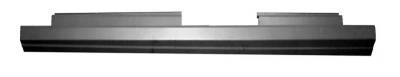 Nor/AM Auto Body Parts - Chevrolet Silverado GMC Sierra Crew Cab 07-13 Slip-on Rocker panel 4 Door - Driver Side