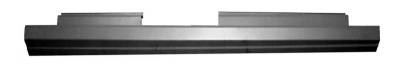 Nor/AM Auto Body Parts - Chevrolet Silverado GMC Sierra Crew Cab 07-13 Slip-on Rocker panel 4 Door - Passenger Side