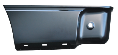 Nor/AM Auto Body Parts - 09-'14 FORD F150 LOWER REAR BED SECTION, WITHOUT MOLDING HOLES, DRIVER'S SIDE