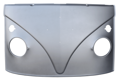 KP - '50-'67 TRANSPORTER COMPLETE FRONT PLATE BELOW WINDSHIELD
