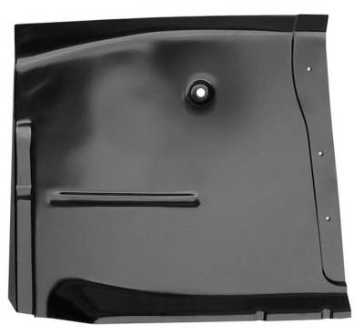 KP - 60-66 CAB FLOOR W/BACKING PLATE, LH