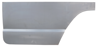 KP - 63-91 GRAND WAGONEER REAR DOOR HALF DOOR SKIN, GALVANIZED, 4DR, LH