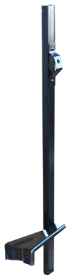 KP - 67-72 C-10 FT DOOR VERTICAL GLASS TRACK (REAR OF WINDOW), RH