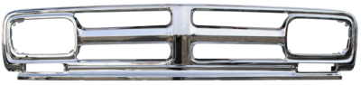KP - 68-70 GMC GRILLE CUSTOM ALL CHROME