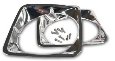 KP - 69-72 CHEVY HEADLIGHT DOOR SET/W SCREWS LandR