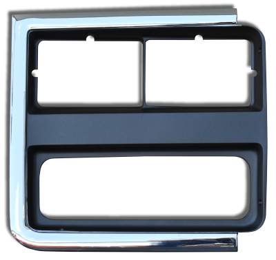 KP - 89-91 GMC R/V SERIES H/L DOOR, RH, CHRM/SLV