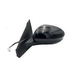 LKQ - 2020-2024 Nissan Sentra Driver's Side Door Mirror Power Adjustment, Manual Folding, Non-Heated, Housing Turn Signal Indicator, Mirror Turn Signal Indicator, Paint to Match