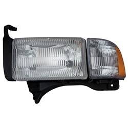 LKQ - 1994-2002 Dodge Ram Pickup Driver's Headlight Assembly
