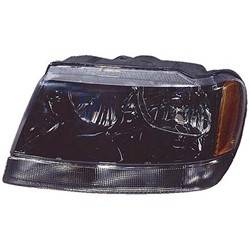 LKQ - 2002-2004 Jeep Grand Cherokee Passenger's Headlight Assembly