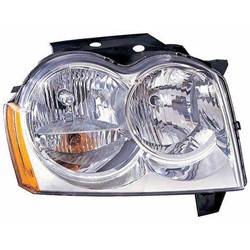 LKQ - 2005-2007 Jeep Grand Cherokee Passenger's Headlight Assembly