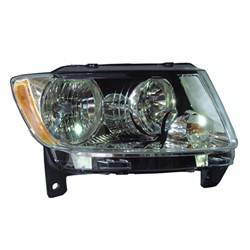 LKQ - 2011-2013 Jeep Grand Cherokee Passenger's Headlight Assembly