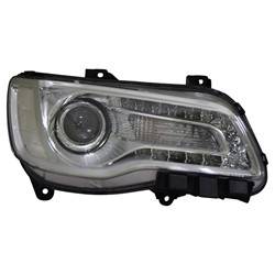 LKQ - 2015-2017 Chrysler 300 Passenger's Headlight Assembly