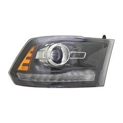 LKQ - 2016-2024 Dodge Ram Pickup Passenger's Headlight Assembly