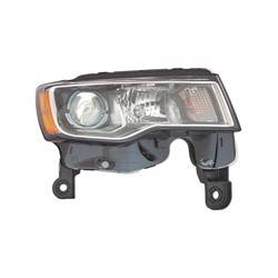 LKQ - 2017-2022 Jeep Grand Cherokee Passenger's Headlight Assembly