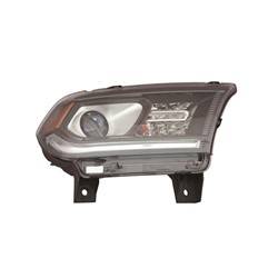 LKQ - 2014-2015 Dodge Durango Passenger's Headlight Assembly