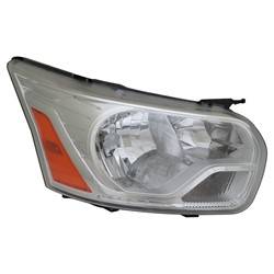 LKQ - 2016-2023 Ford Transit Connect Van Passenger's Headlight Assembly