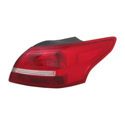 LKQ - 2015-2018 Ford Focus Passenger's Outer Tail Light Assembly