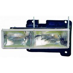 LKQ - 1988-1998 Chevrolet GMC C/K Series, 1999-2000 Chevrolet, GMC Pickup Driver's Headlight Assembly