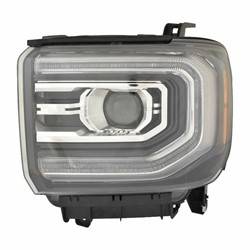 LKQ - 2016-2018 GMC Sierra Driver's Headlight Assembly