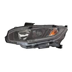 LKQ - 2019-2021 Honda Civic Driver's Headlight Assembly