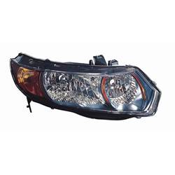 LKQ - 2006-2009 Honda Civic Passenger's Headlight Assembly