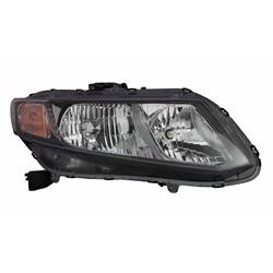 LKQ - 2013-2015 Honda Civic Passenger's Headlight Assembly