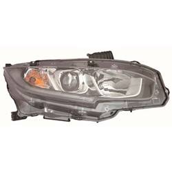 LKQ - 2016-2021 Honda Civic Passenger's Headlight Assembly