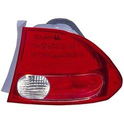 LKQ - '06-'08 Honda Civic Passenger Side Outer Tail Light Assembly