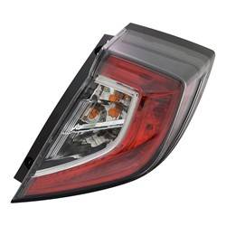 LKQ - 2017-2021 Honda Civic Passenger's Outer Tail Light Assembly
