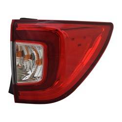 LKQ - 2019-2022 Honda Pilot Passenger's Outer Tail Light Assembly