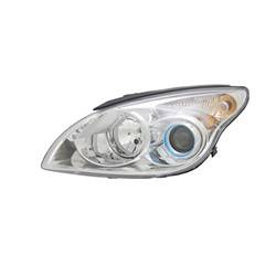 LKQ - 2010-2012 Hyundai Elantra Driver's Headlight Assembly
