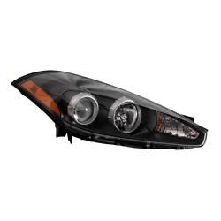 LKQ - 2007-2008 Hyundai Tiburon Passenger's Headlight Assembly