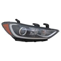 LKQ - 2017-2018 Hyundai Elantra Passenger's Headlight Assembly