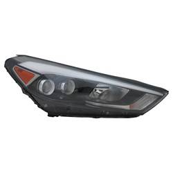LKQ - 2016-2018 Hyundai Tucson Passenger's Headlight Assembly