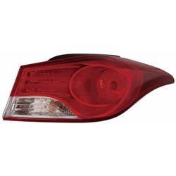 LKQ - 2011-2013 Hyundai Elantra Passenger's Outer Tail Light Assembly
