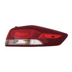 LKQ - 2017-2018 Hyundai Elantra Passenger's Outer Tail Light Assembly