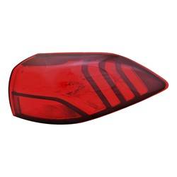 LKQ - 2019-2021 Hyundai Tucson Passenger's Outer Tail Light Assembly