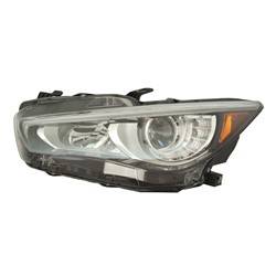 LKQ - 2018-2024 Infiniti Q50 Driver's Headlight Assembly
