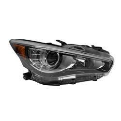 LKQ - 2018-2024 Infiniti Q50 Passenger's Headlight Assembly