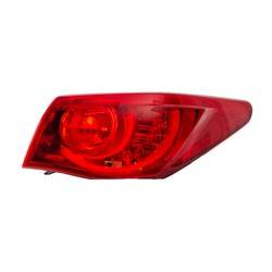 LKQ - '14-'16 INFINITI Q50 Passenger Side Outer Tail Light Assembly