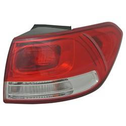LKQ - 2016-2018 Kia Sorento Passenger's Outer Tail Light Assembly