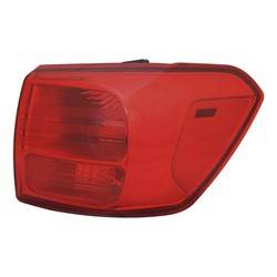 LKQ - 2016-2018 Kia Sedona Passenger's Outer Tail Light Assembly
