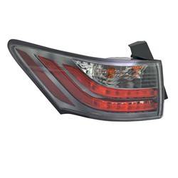 LKQ - 2011-2013 Lexus CT Driver's Outer Tail Light Assembly