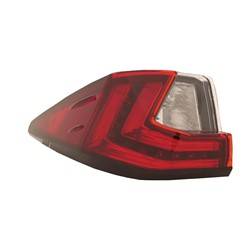 LKQ - 2016-2022 Lexus RX Driver's Outer Tail Light Assembly