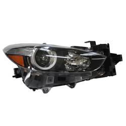 LKQ - 2017-2018 Mazda 3 Passenger's Headlight Assembly