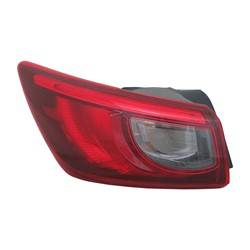 LKQ - 2016-2018 Mazda CX-3 Driver's Outer Tail Light Assembly