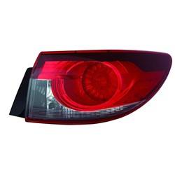 LKQ - 2014-2017 Mazda 6 Passenger's Outer Tail Light Assembly