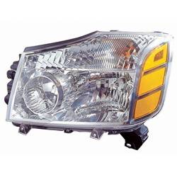 LKQ - 2004-2007 Nissan Titan, 2004 Nissan Armada Driver's Headlight Assembly